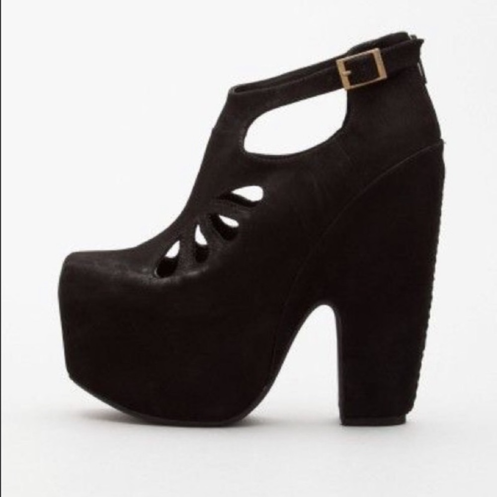 Jeffery Campbell Cuffed Cutout Platform